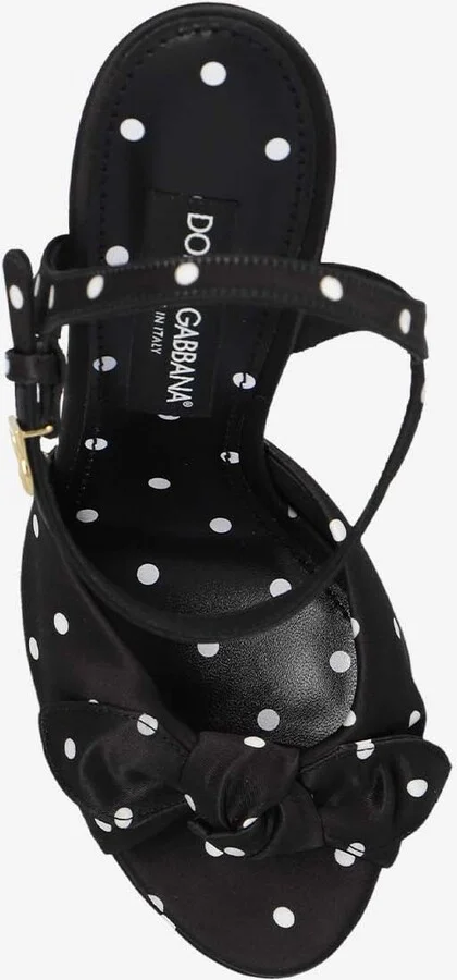 Keira 105 Polka Dot Platform Sandals - Image 3