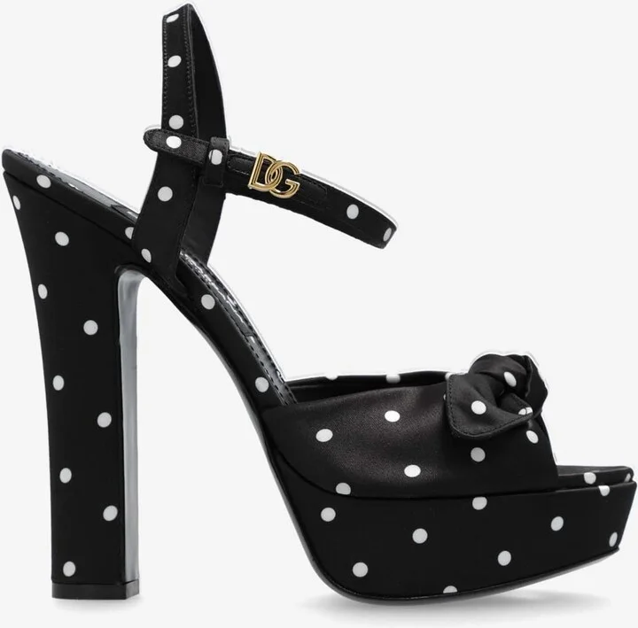 Keira 105 Polka Dot Platform Sandals