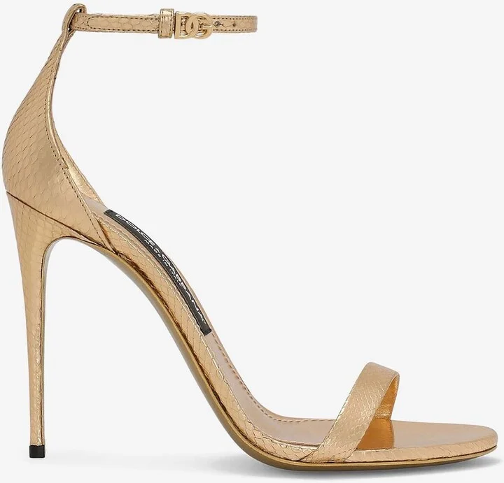 Keira 105 Python Leather Sandals