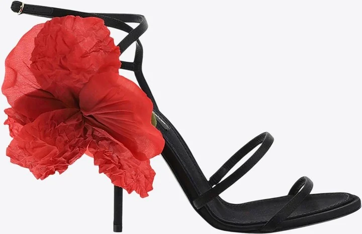 Keira 105 Rose Applique Sandals