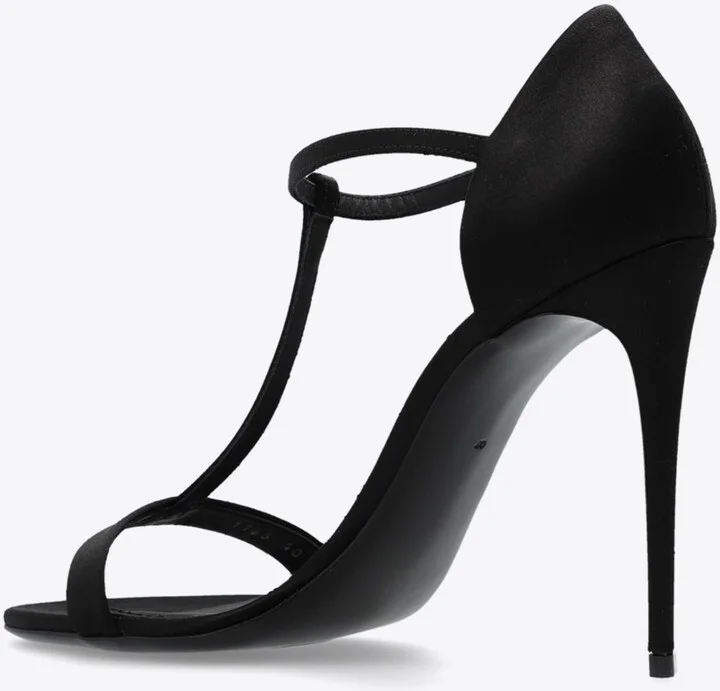 Keira 105 T-bar Satin Sandals - Image 2
