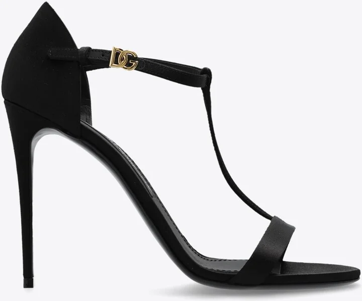 Keira 105 T-bar Satin Sandals