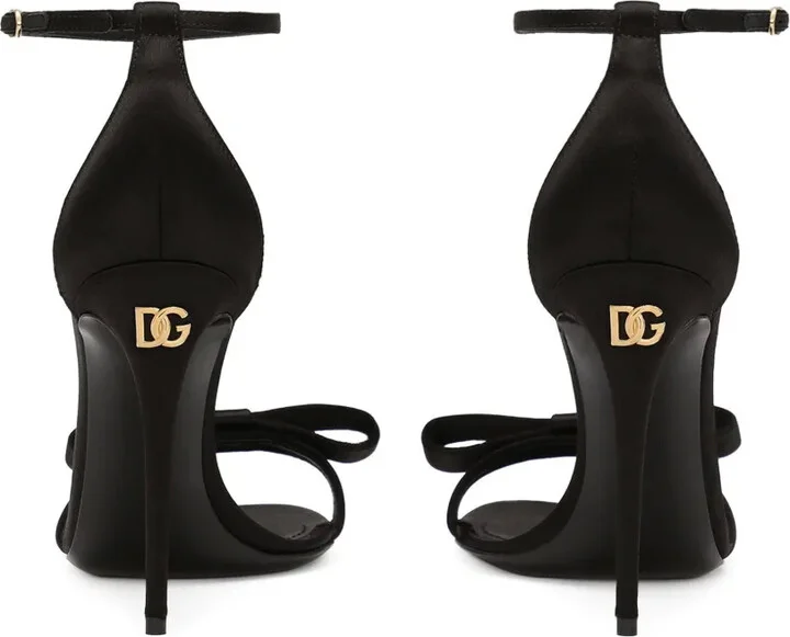 Keira 105mm satin sandals - Image 3