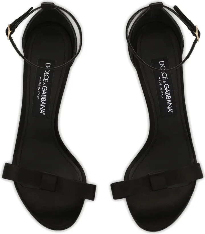 Keira 105mm satin sandals - Image 4