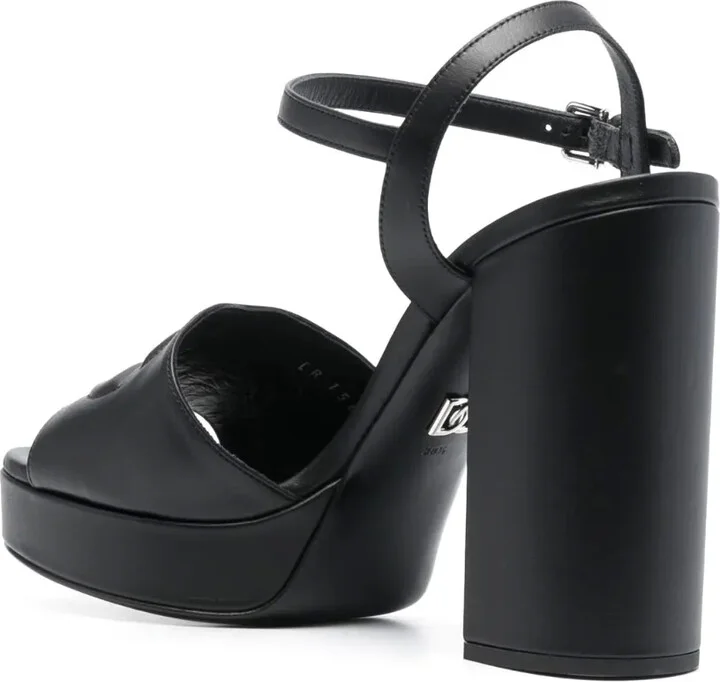 Keira 115mm leather sandals - Image 3