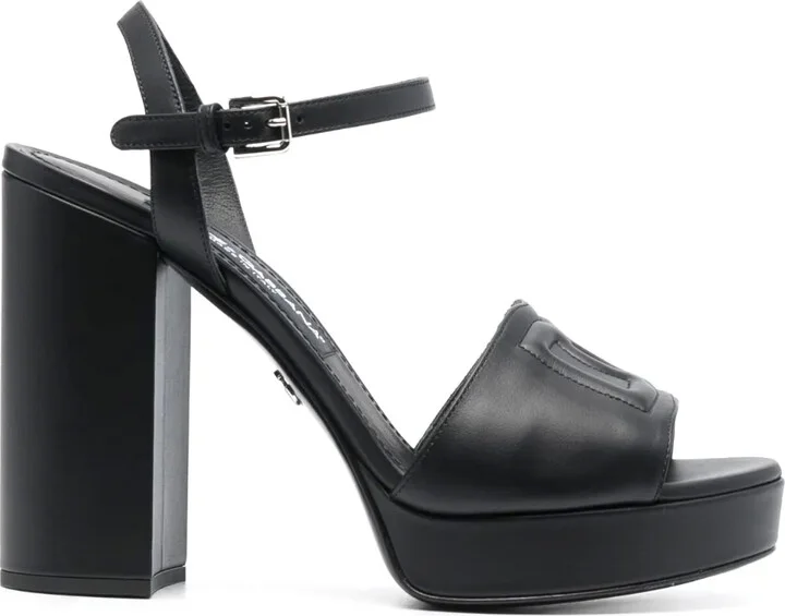 Keira 115mm leather sandals