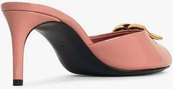 Keira 60 DG Logo Sandals in Patent Leather - Image 2