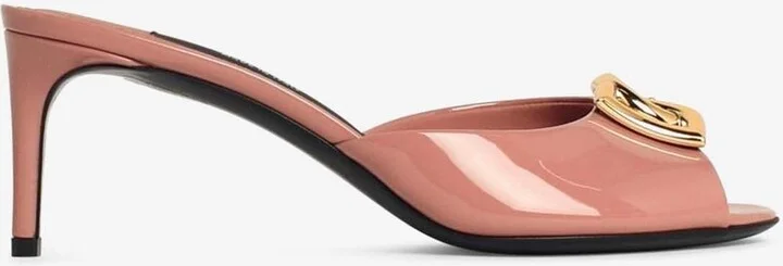 Keira 60 DG Logo Sandals in Patent Leather