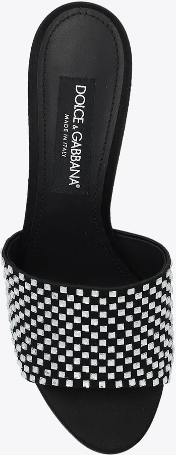 Keira 65 Rhinestone Embellished Mules - Image 3