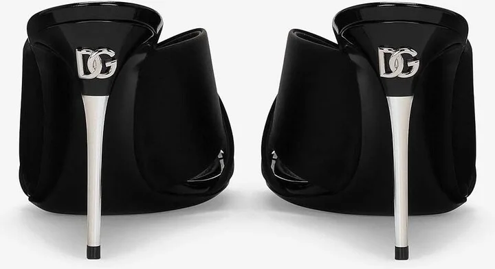 Keira 85 Satin Mules - Image 2