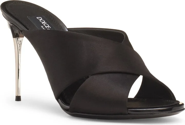 Keira Crossover Strap Slide Sandal