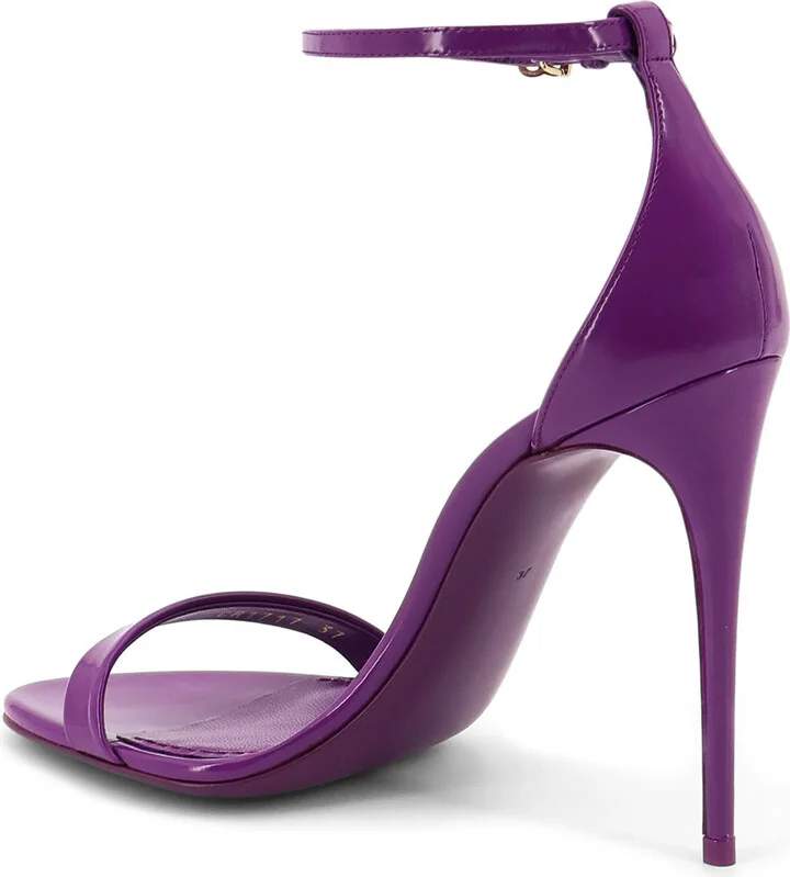Keira Patent Leather Sandals - Image 3