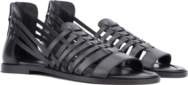 Keira Woven Flat Sandal - Image 8