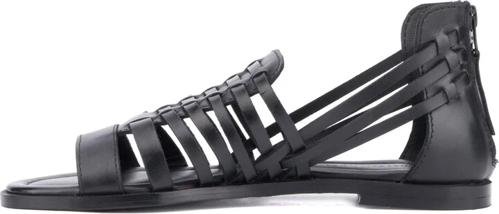 Keira Woven Flat Sandal - Image 9