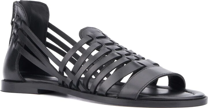 Keira Woven Flat Sandal