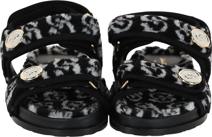 Keita J Gal Genuine Shearling Sandal - Image 6