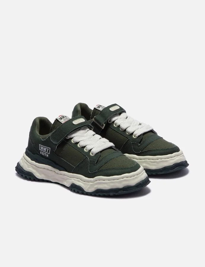 "KEITH" OG Sole Canvas Low-top Sneaker - Image 4