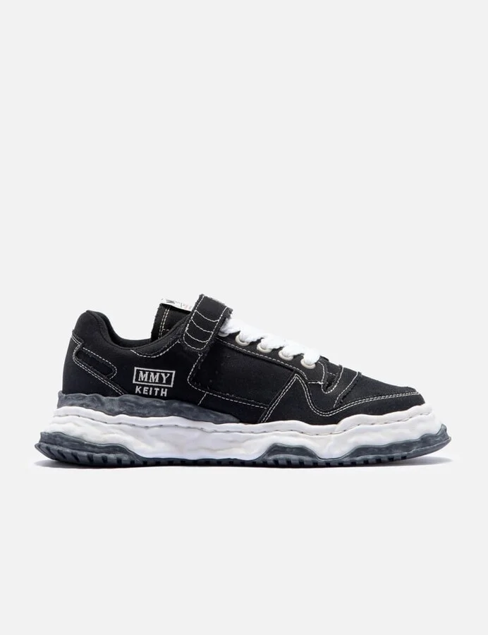 "KEITH" OG Sole Garment Dyed Canvas Low-top Sneaker