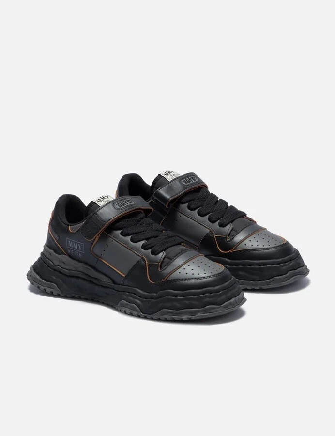 "KEITH" OG Sole Leather Low-top Sneaker - Image 4