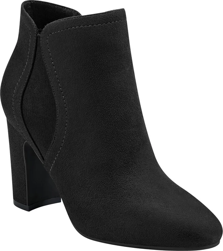 Kella 2 Womens Faux Suede Side Zip Ankle Boots