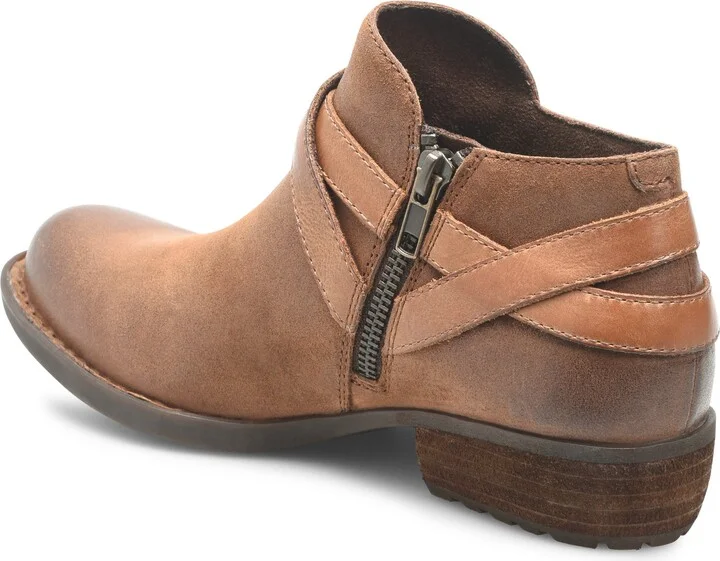 Kelle Distressed Leather Bootie - Image 2