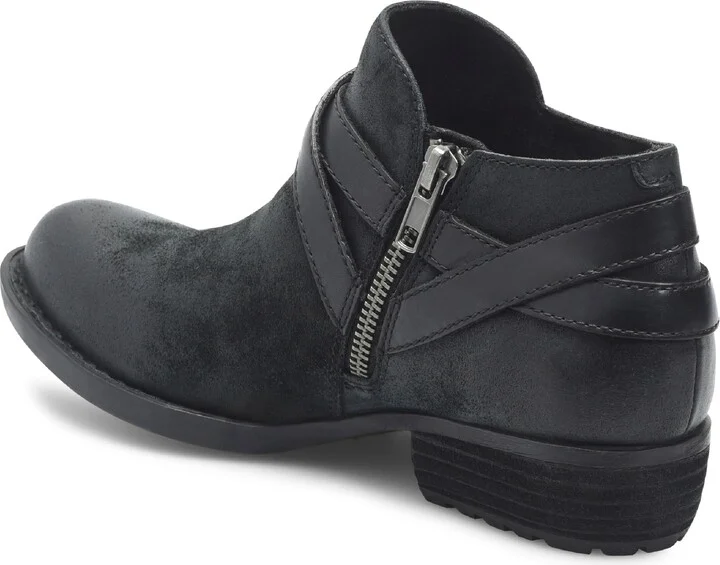 Kelle Distressed Leather Bootie - Image 8