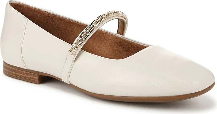 WARM WHITE FAUX LEATHER
