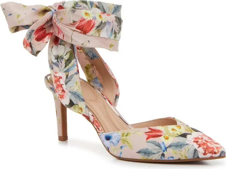 Beige/Multicolor Floral Print