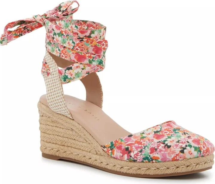 Kelly & Katie Goldie Espadrille Wedge Sandal