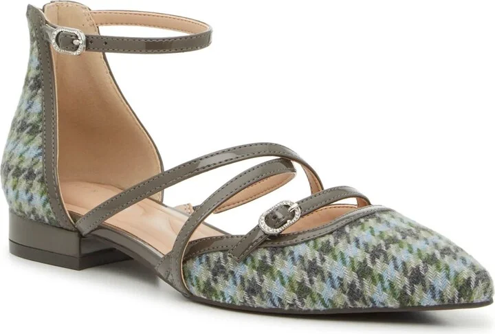 Grey/Multicolor Houndstooth