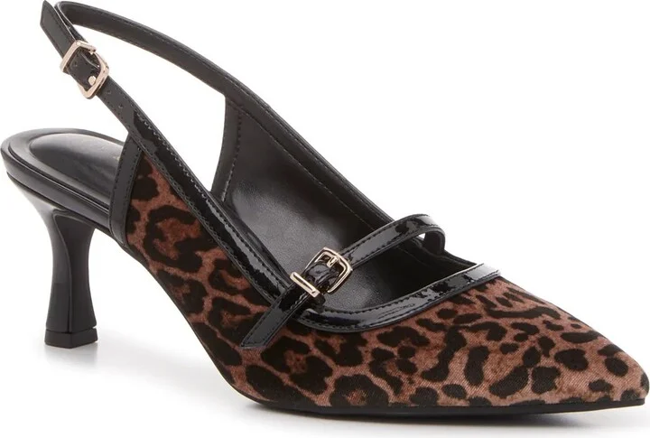 Brown/Black Leopard Print
