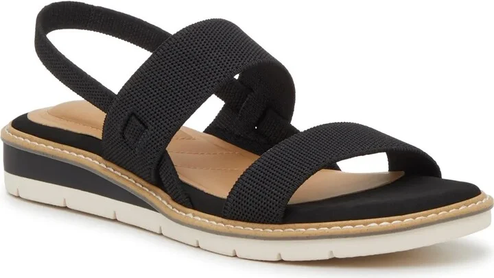 Kelly & Katie Wide Width Petulia Wedge Sandal