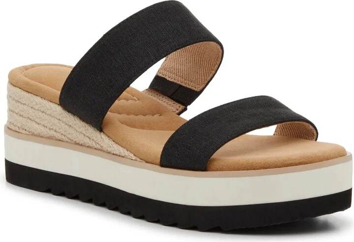 Kelly & Katie Wide Width Tiama Espadrille Wedge Sandal