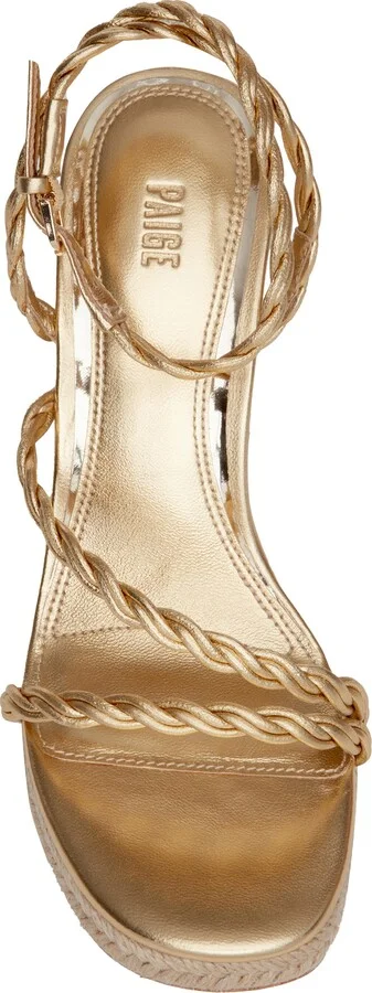 Kelsey Ankle Strap Espadrille Platform Wedge Sandal - Image 10