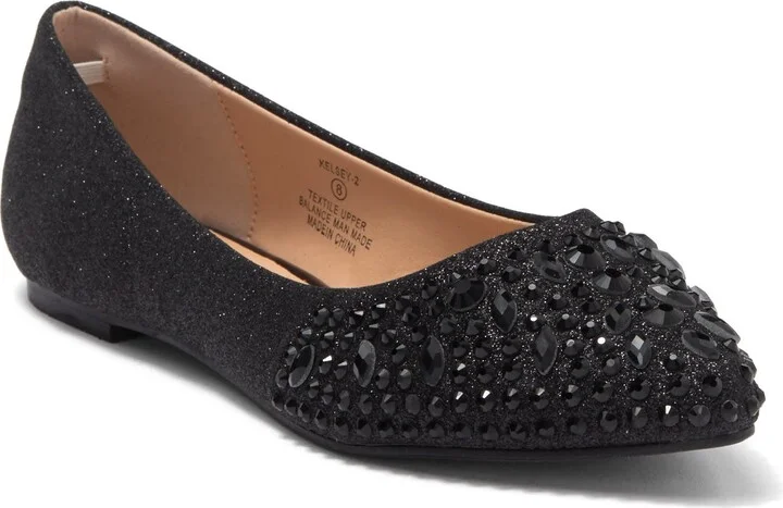 Kelsey Embellished Flat