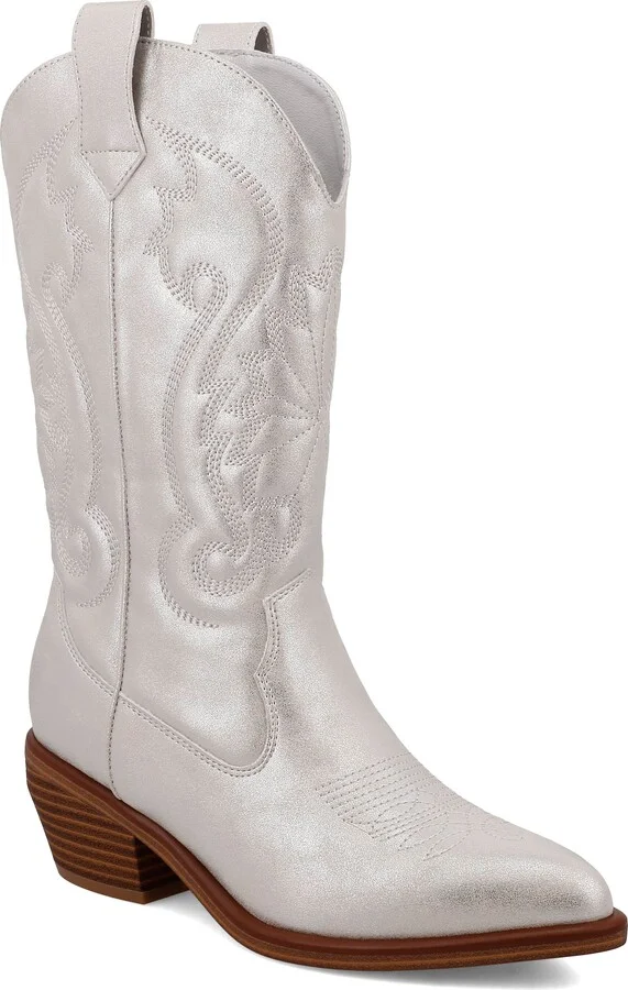 Kelsha Metallic Western Boot