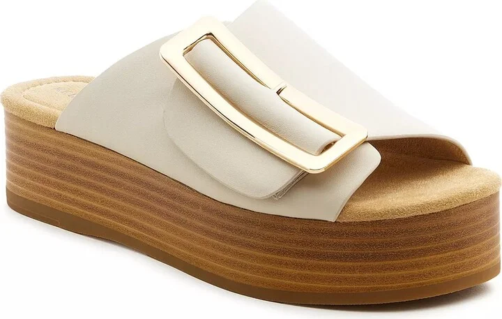 Shell White Nappa Leather