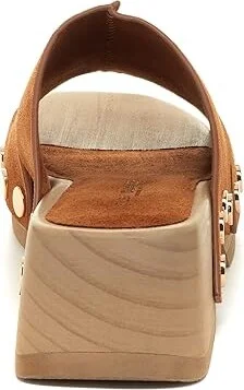 Kelsi Dagger Brooklyn June Women's Sandals Camel : 9 M, Leather - Image 3