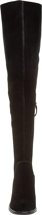 Kelsi Dagger Brooklyn Logan Over the Knee Boot Women's Shoes Black : 12 W, Suede - Image 3