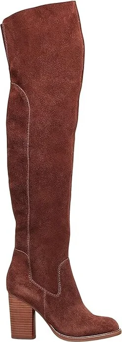 Kelsi Dagger Brooklyn Logan Over the Knee Boot Women's Shoes Coffee Bean : 8 W, Suede - Image 5