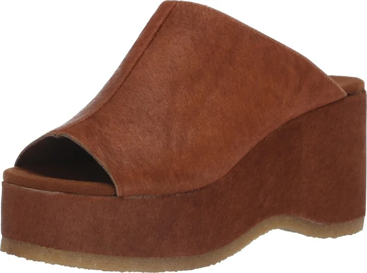 KELSI DAGGER BROOKLYN Womens Rowan Haircalf Hickory 11 Medium