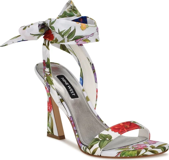 White Floral Print