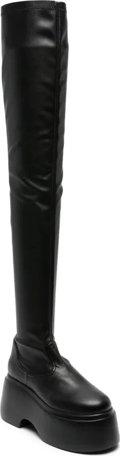 Kembra 100mm thigh-high boots - Image 2