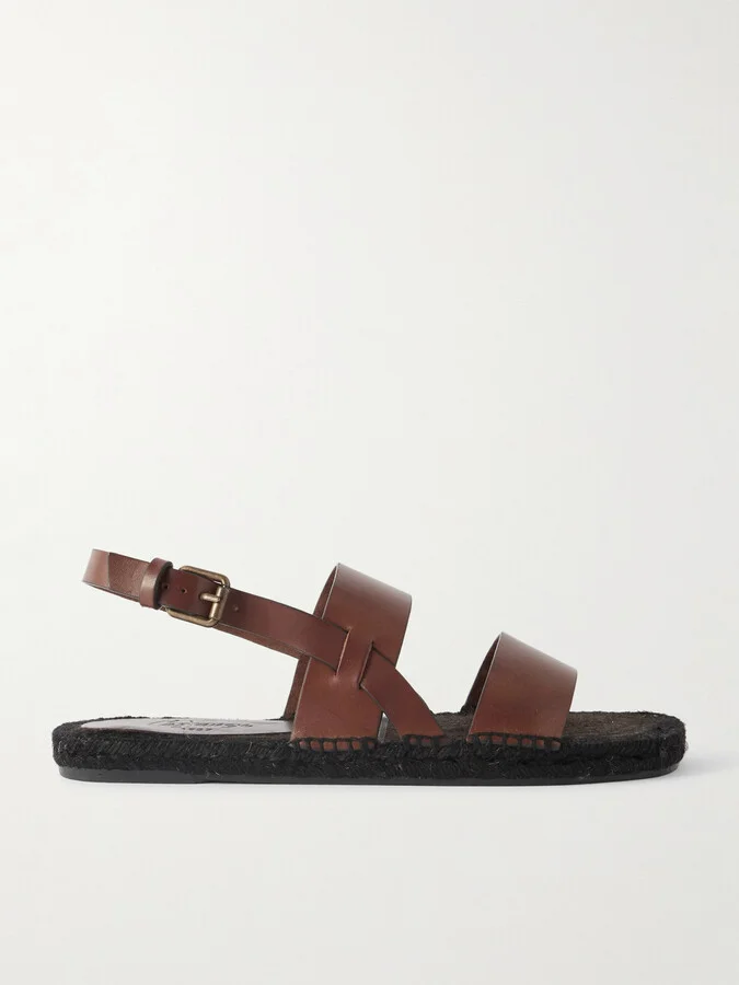 Ken Leather Sandals