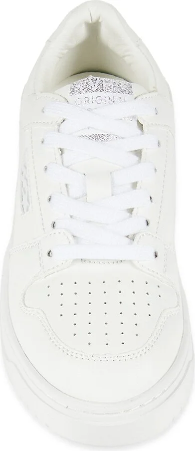 Kendra Perforated Leather Low Top Sneakers - Image 5