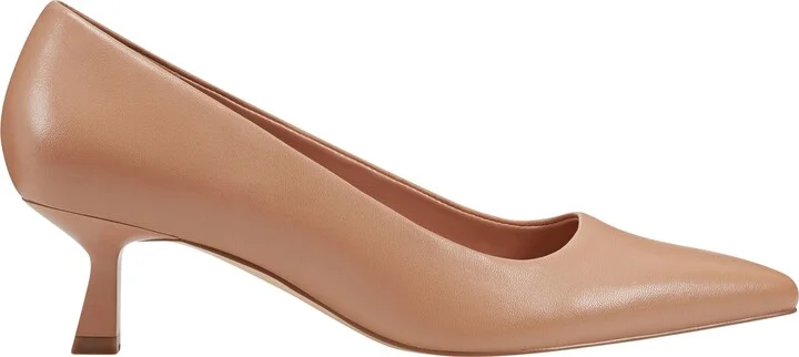 Kendri Pointed Toe Kitten Heel Pump - Image 3