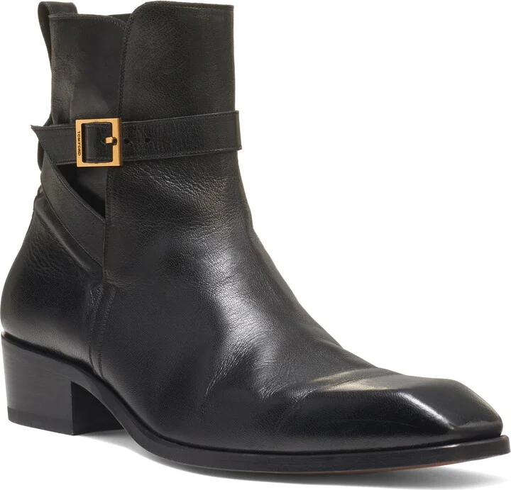Kenneth Buckle Ankle Boot