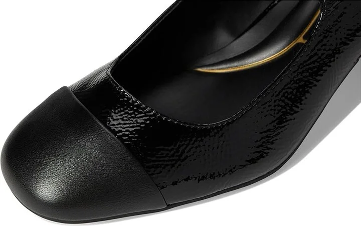 Kenneth Cole New York Alec Mary Jane High Women's Heels Black/Black Patent : 10 M, Leather/Rubber - Image 7