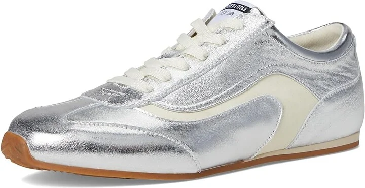 Kenneth Cole New York Alma Women's Shoes Silver Leather : 6.5 M, Leather/Synthetic - Image 5