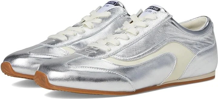 Kenneth Cole New York Alma Women's Shoes Silver Leather : 6.5 M, Leather/Synthetic